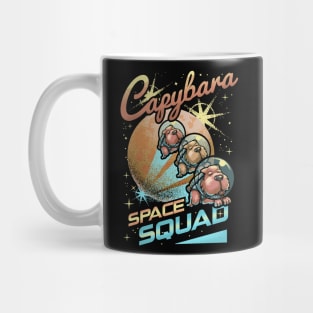 Capybara Space Squad Mug